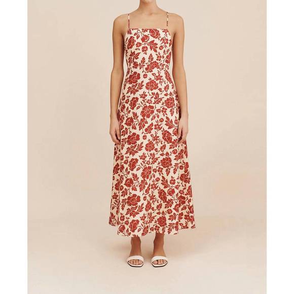 POSSE Dresses & Skirts - NEW POSSE lori dress in scarlet bloom